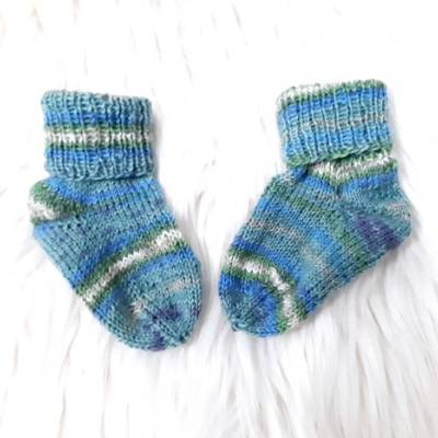 Babysöckchen, Erstlingssocken, Neugeborenen Socken