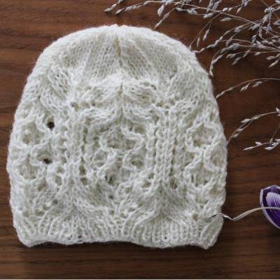 Anleitung: Tepla Mütze stricken, schönes Geschenk zur Geburt oder Taufe