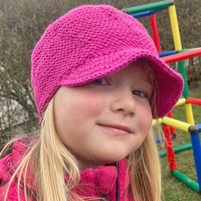 Häkelanleitung - Casquette "Lieselle Anders Kiddies"- die etwas andere Schirmmütze - Cap - PDF
