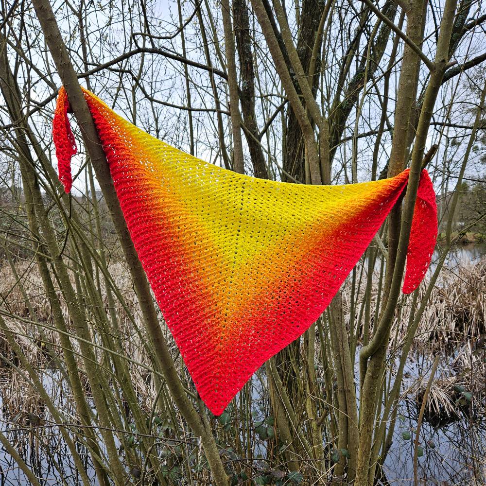 Häkelanleitung für Wendetuch ,,Two in One" Bild 1