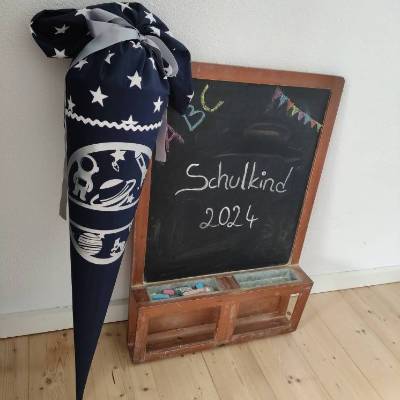 Schultüte aus Stoff Weltall 70cm