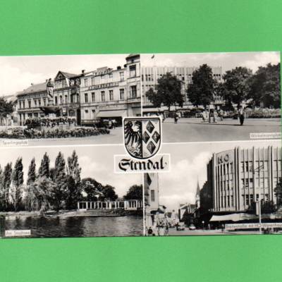 AK - Stendal - 4 Ansichten - 1960 - ungelaufen