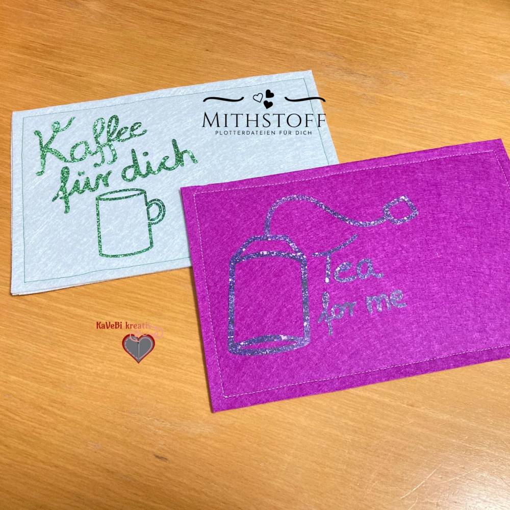 Plotterdatei Kaffee & Tee - Coffee & Tea - Mithstoff Bild 3