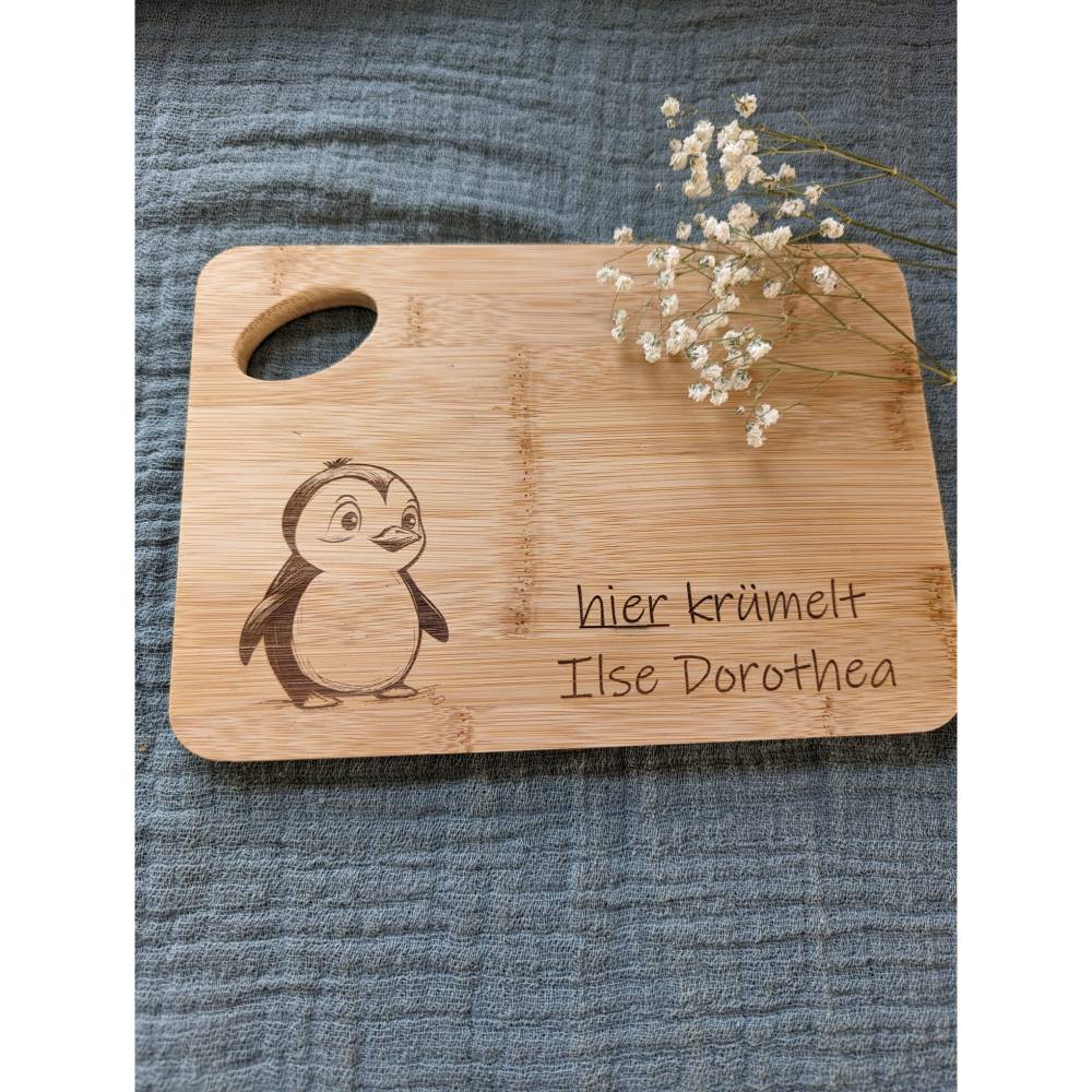 Frhstcksbrettchen | Brotbrett | Frhstcksbrett aus Holz, Bambus |  Geschenk zur Geburt, fr Babys und Kinder