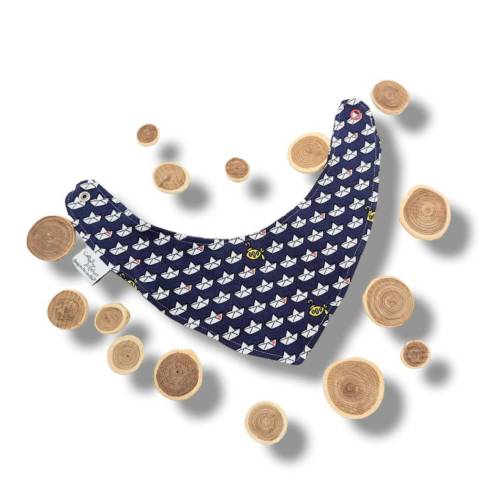 Babyhalstuch Sabbertuch Dreieckstuch 0-12 Monate maritim