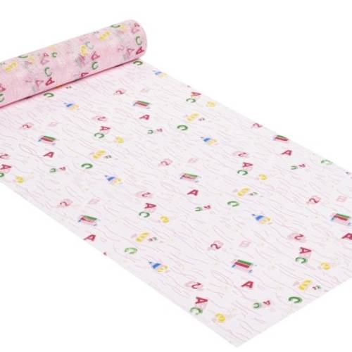 Tischband Einschulung Schulanfang Meterware rosa, blau, lindgrün oder sonnengelb