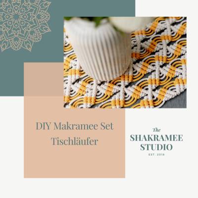 DIY Kit Makramee Tischläufer 