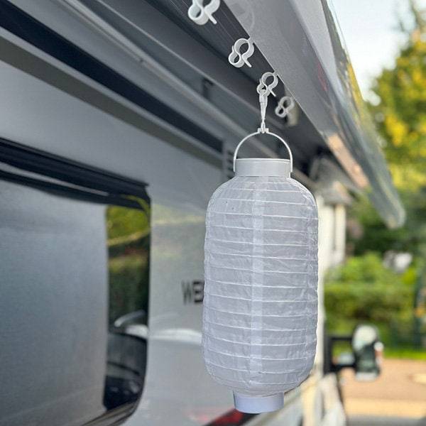 EFEALL 12 stuks kederlijsthaken, 5/6 mm en 7/8 mm, camper-luifelhaken voor kederrail, camping, kederogen, voor camper, caravan, campingtent, binnen