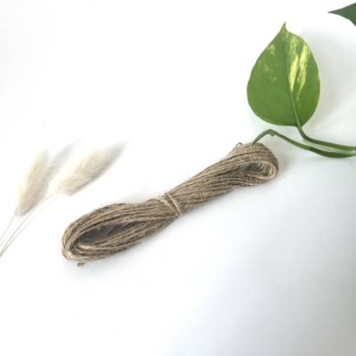 Jutegarn, 10m Jute-Kordel Durchmesser: 1,0mm