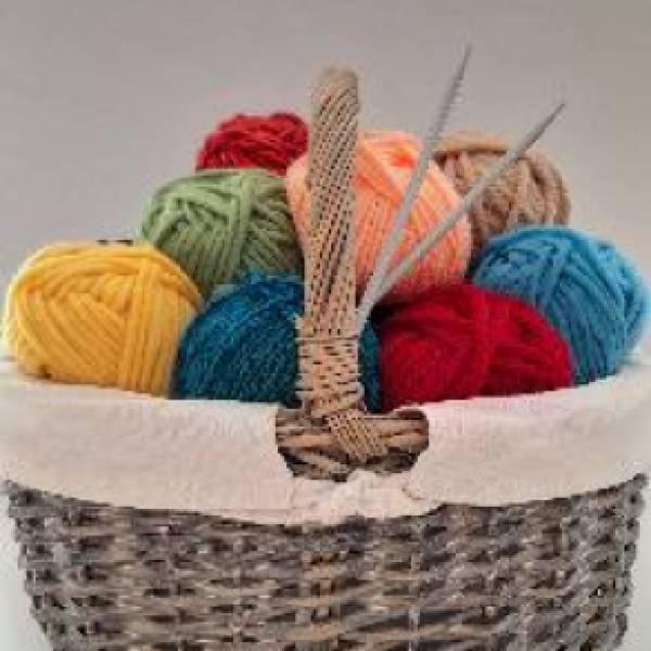 Mtze, Aufbewahrung, Hlle, gestrickt, lila