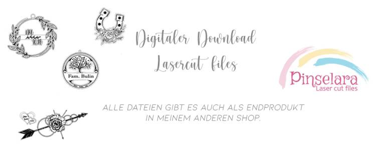 Pinselaras Lasercut Shop | kasuwa.de
