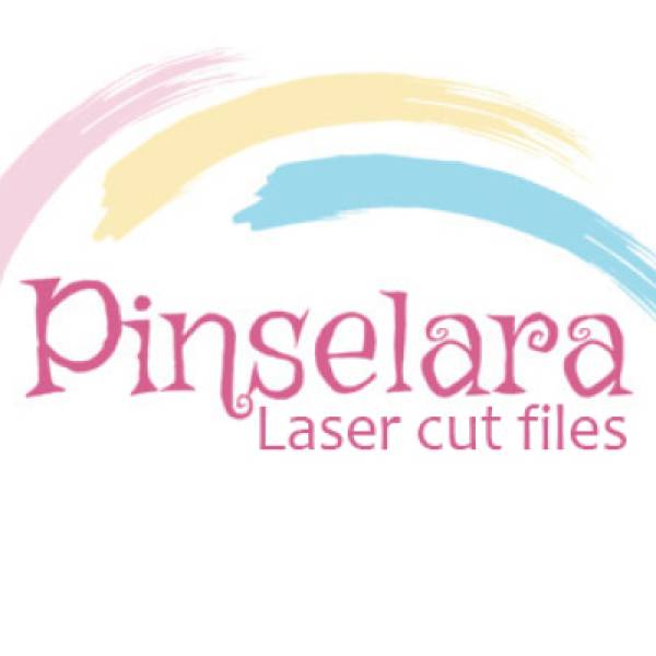 Pinselaras Lasercut